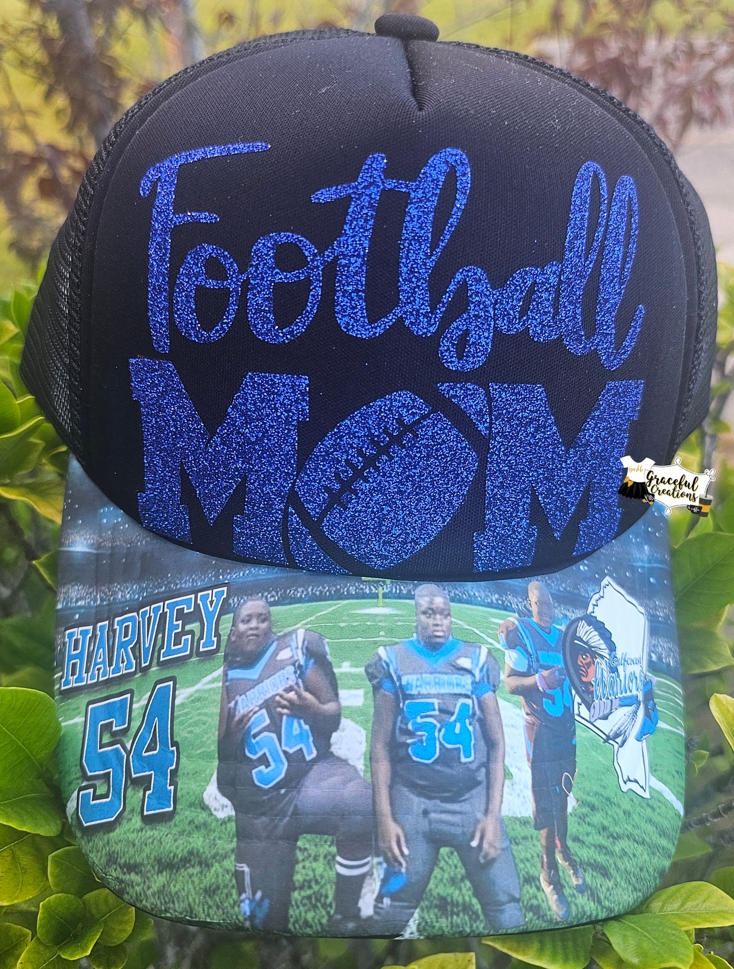 Football Mom Trucker Cap