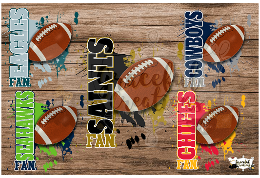 Football Fan Guy PNG (No Logos) - Individual Designs