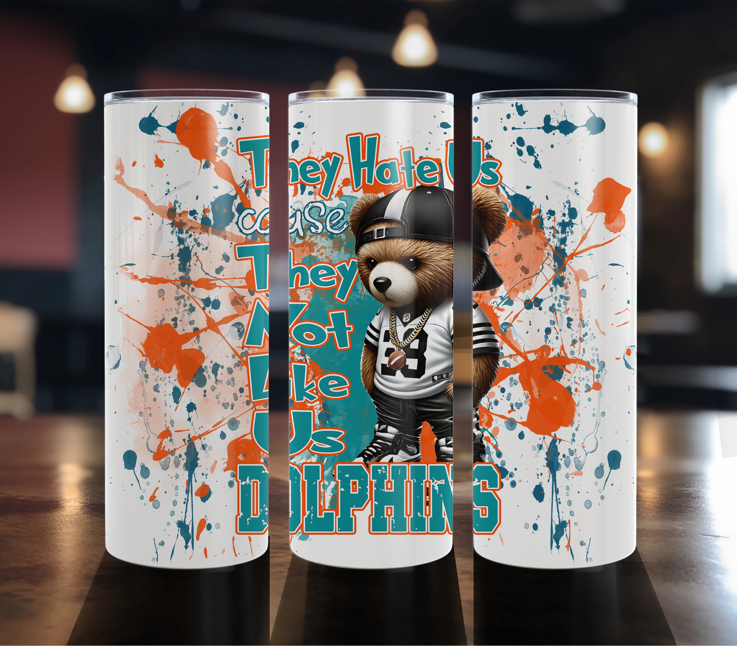 They Hate Us Cause They Not Like Us NFL Team Tumbler Bundle (No Logos)