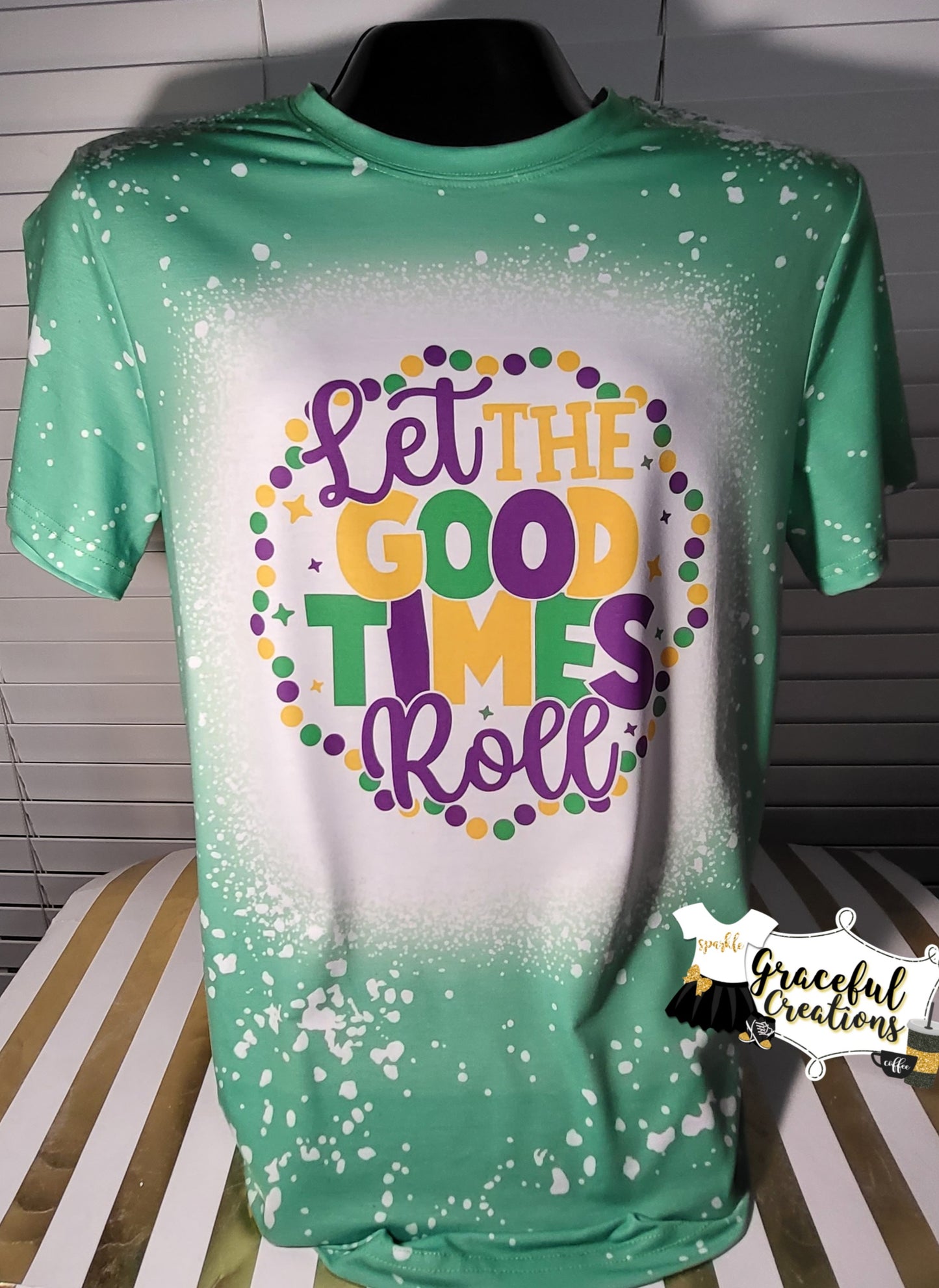 Faux Bleached Custom Tee