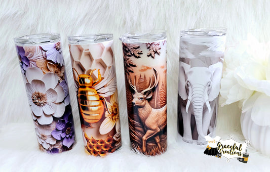 3D Art Premium 20 OZ Tumbler