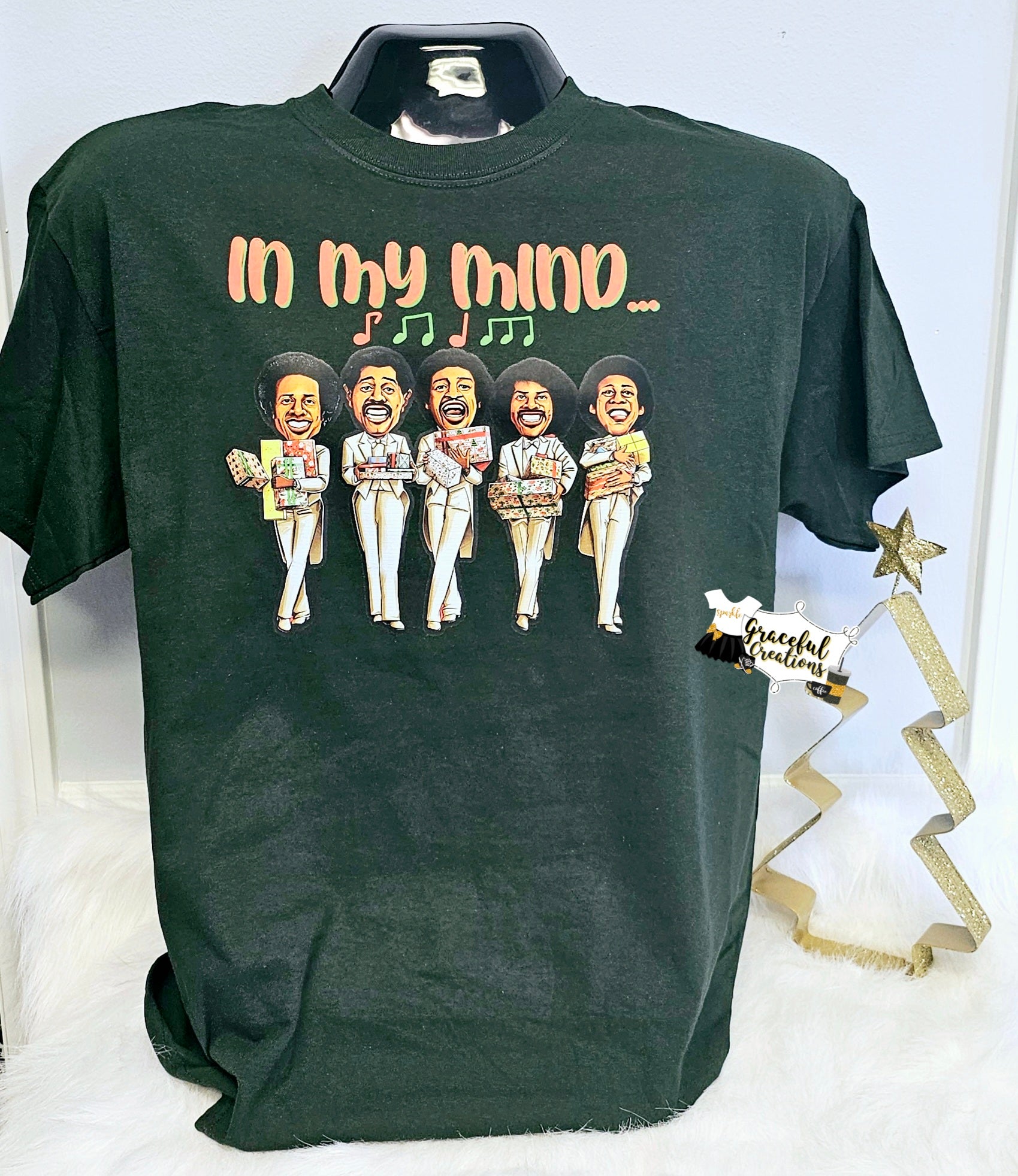 In My Mind Christmas Adult T-Shirt