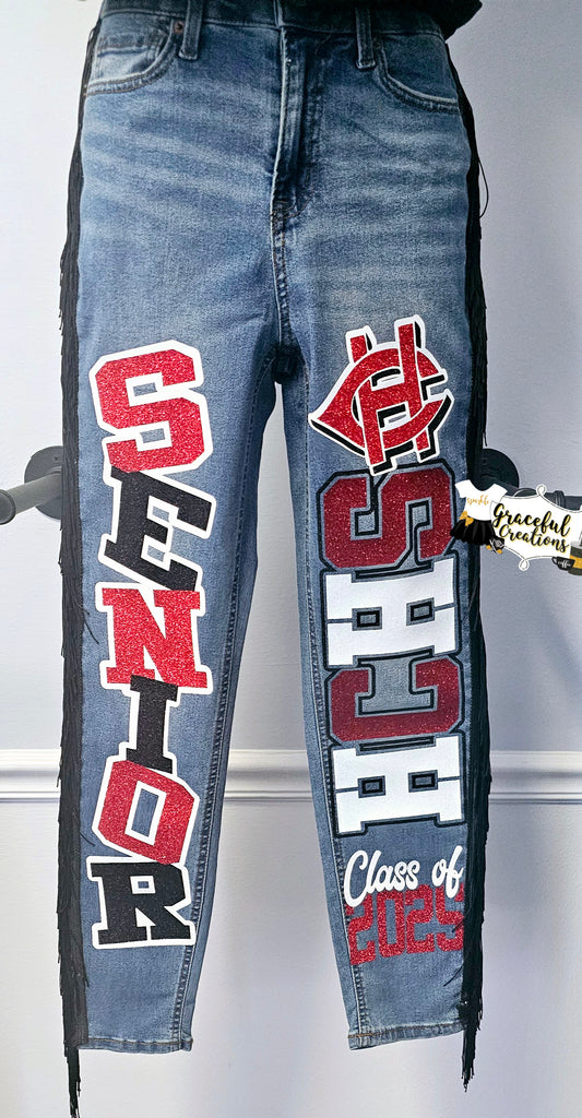 Customized Senior Jeans