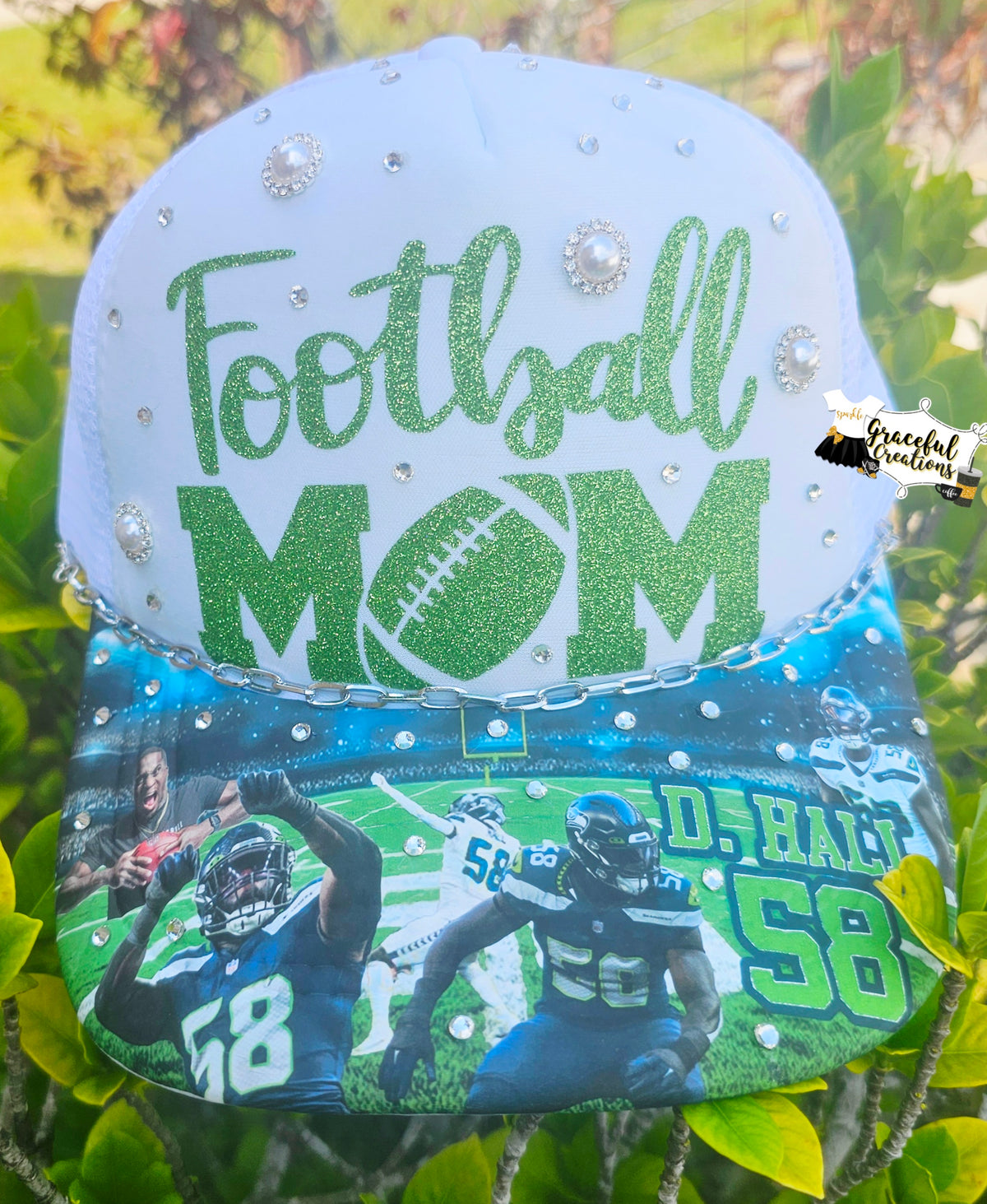 Football Mom Trucker Cap – Graceful Creations, LLC