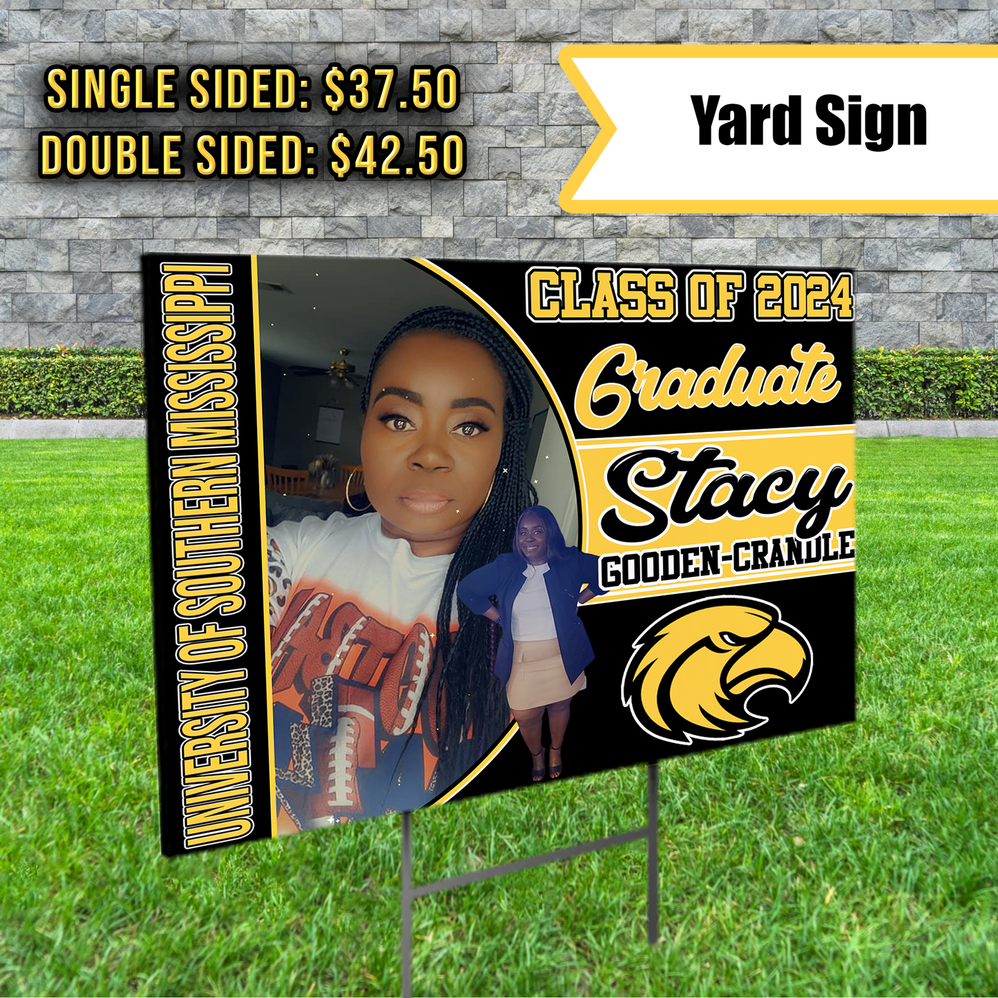 Graduation Yard Sign