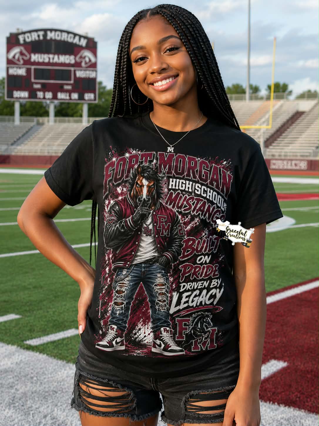 Fort Morgan Homecoming 2026 Tee | Custom Fan Shirt or Tumbler
