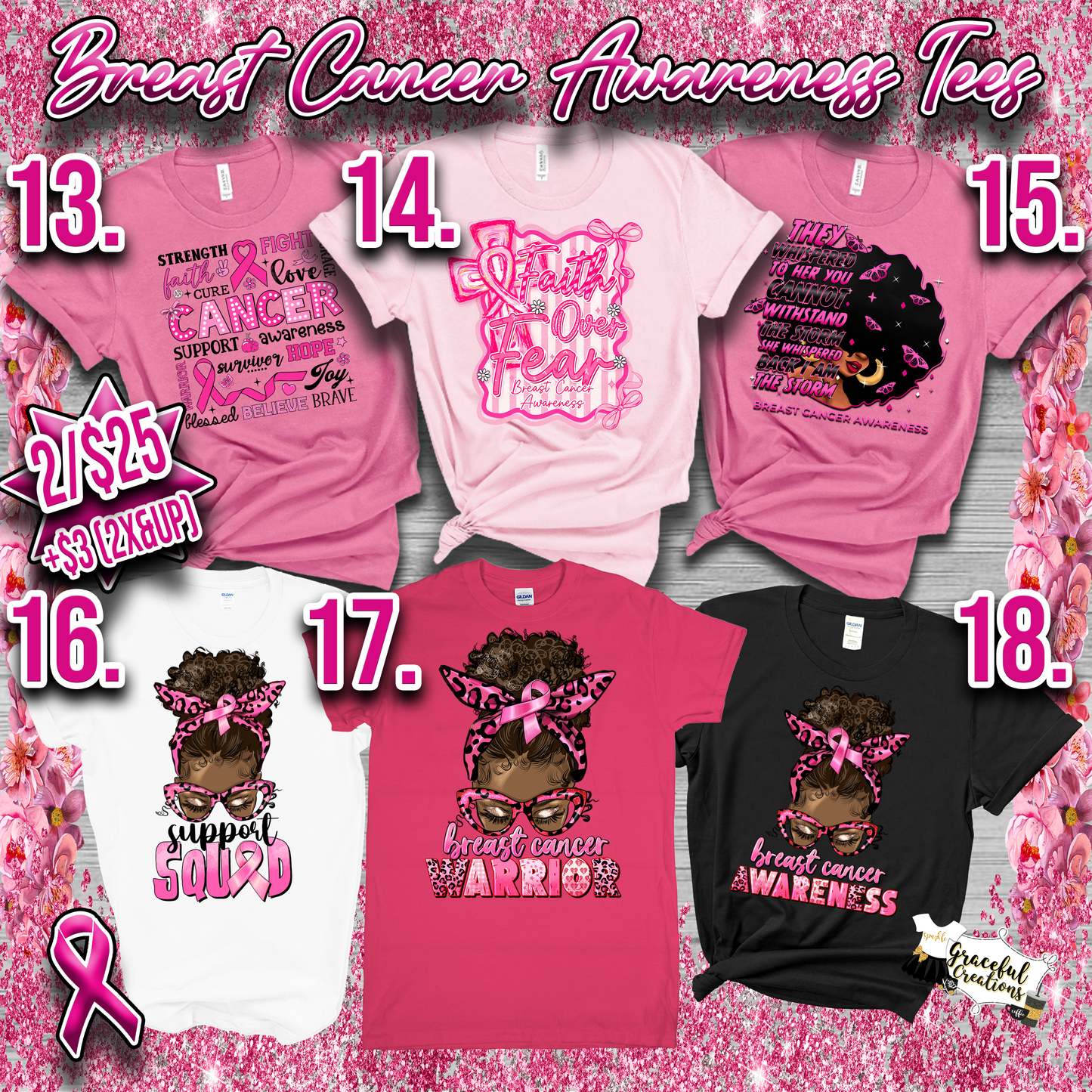 Breast Cancer Awareness Tee and Tumbler Sale