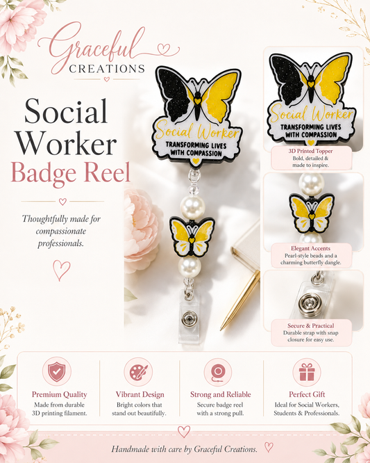 Social Worker Badge Reel