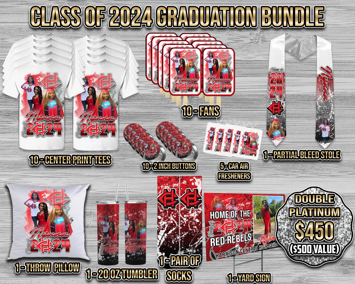 Double Platinum Graduation Package