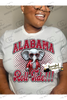 Alabama Roll Tide Trendy Mascot Design PNG