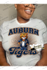 Auburn Tigers Trendy Mascot Design PNG