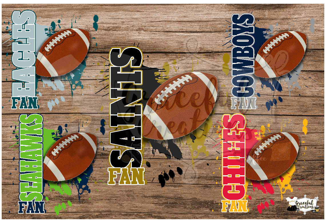 Football Fan PNG Bundle (No Logos)