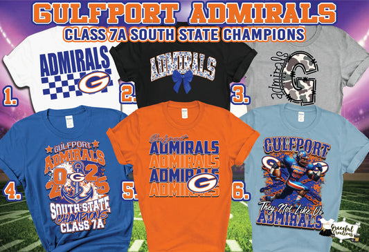 Gulfport Admirals Spirit SWEATSHIRT