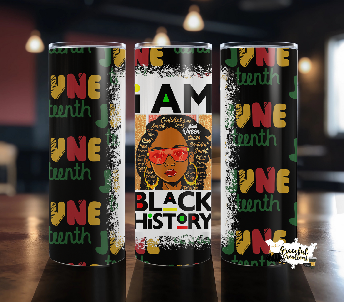 Juneteenth Premium 20 OZ Tumbler