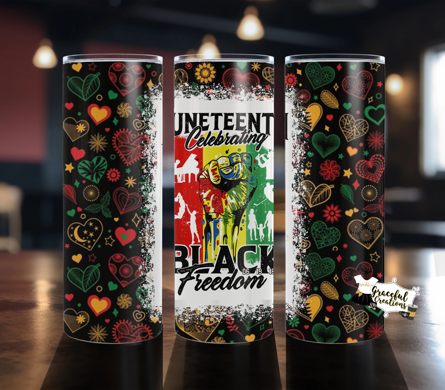 Juneteenth Premium 20 OZ Tumbler