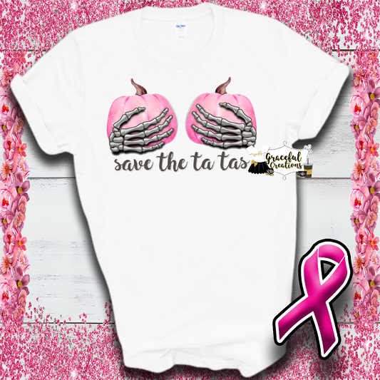 Save The Tatas Custom T-Shirt