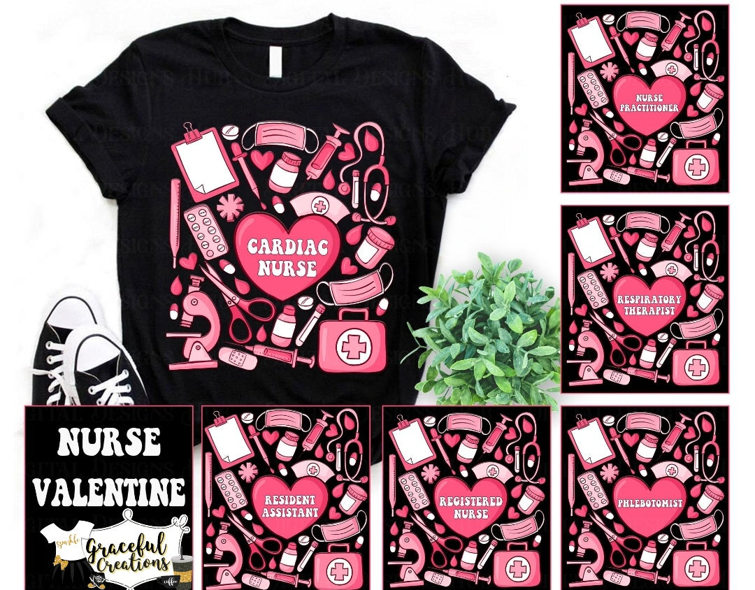 Nurse Valentine T-Shirt