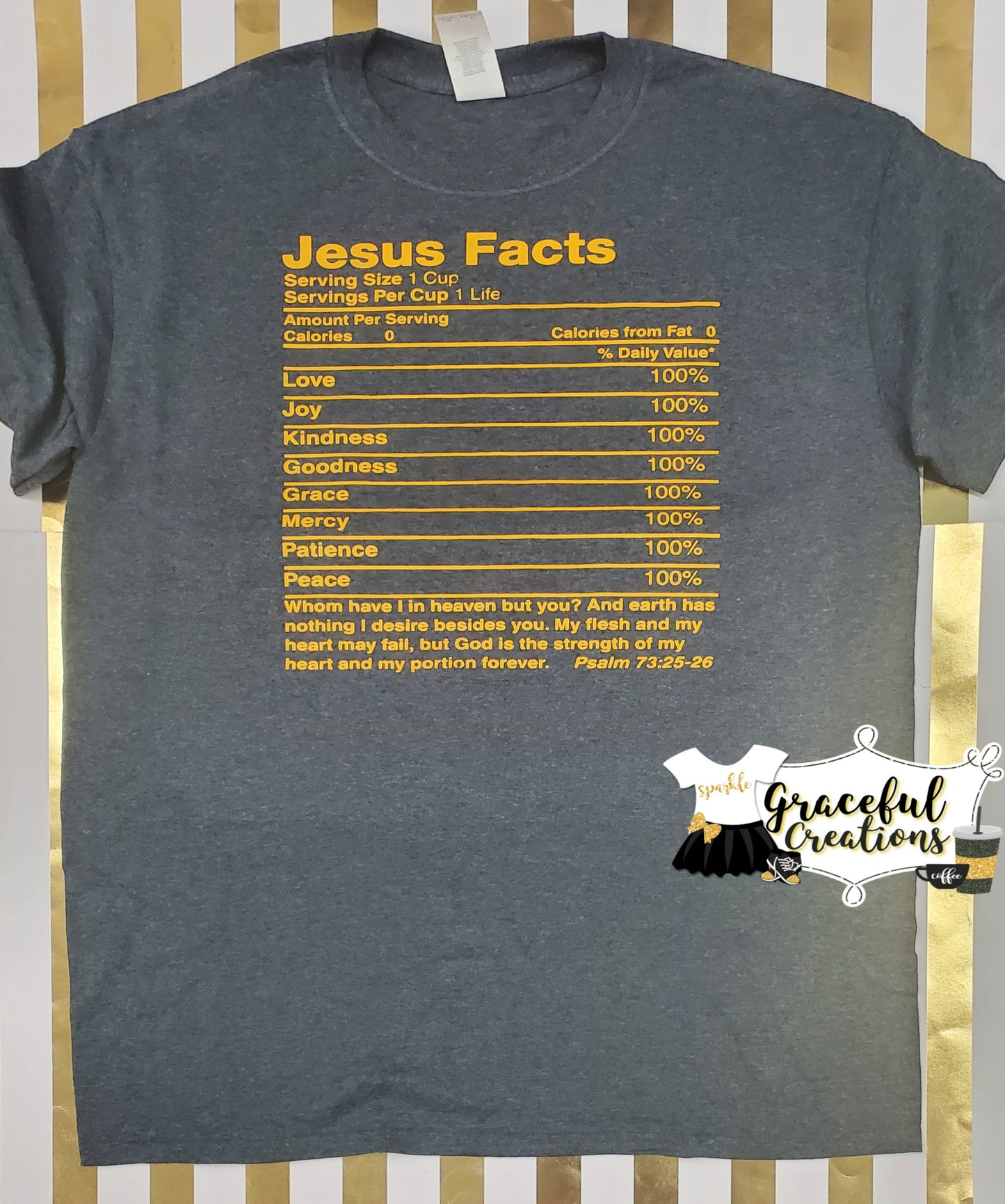 Jesus Facts, Personalized, Custom T-Shirt