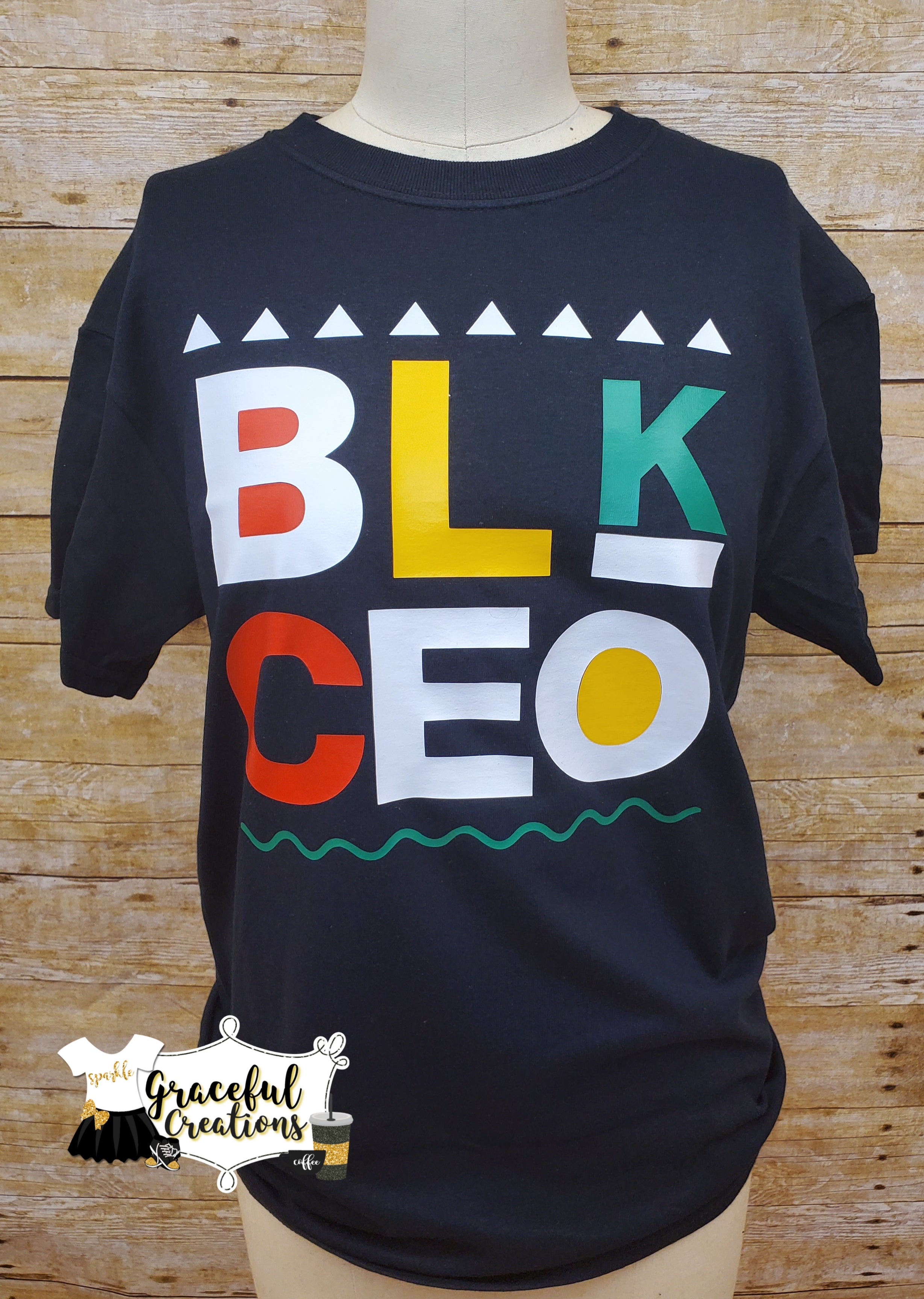 BLACK CEO, Personalized, Custom T-Shirt