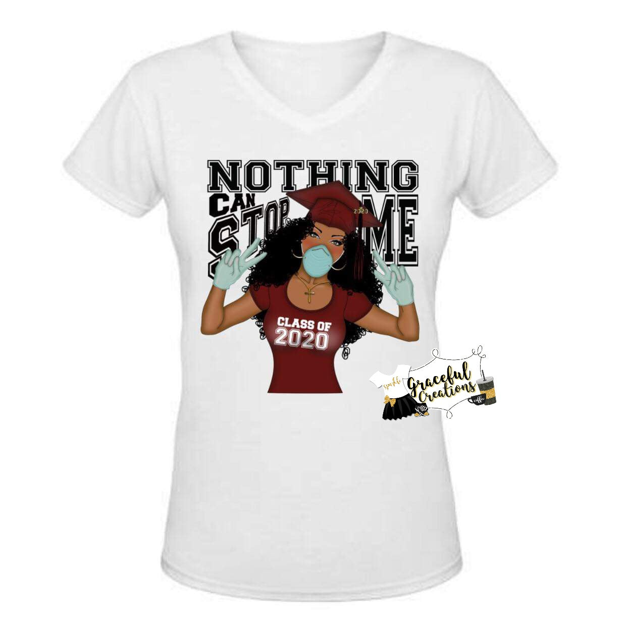 Nothing Can Stop Me - Class of 2020, Personalized, Custom T-Shirt