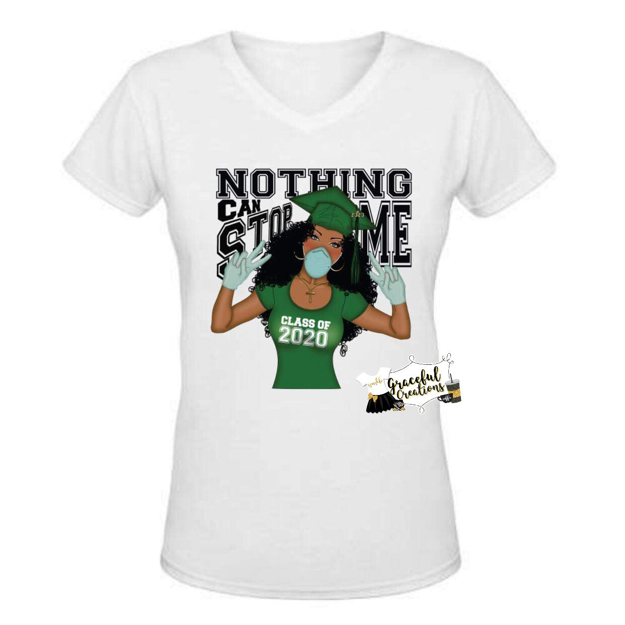 Nothing Can Stop Me - Class of 2020, Personalized, Custom T-Shirt