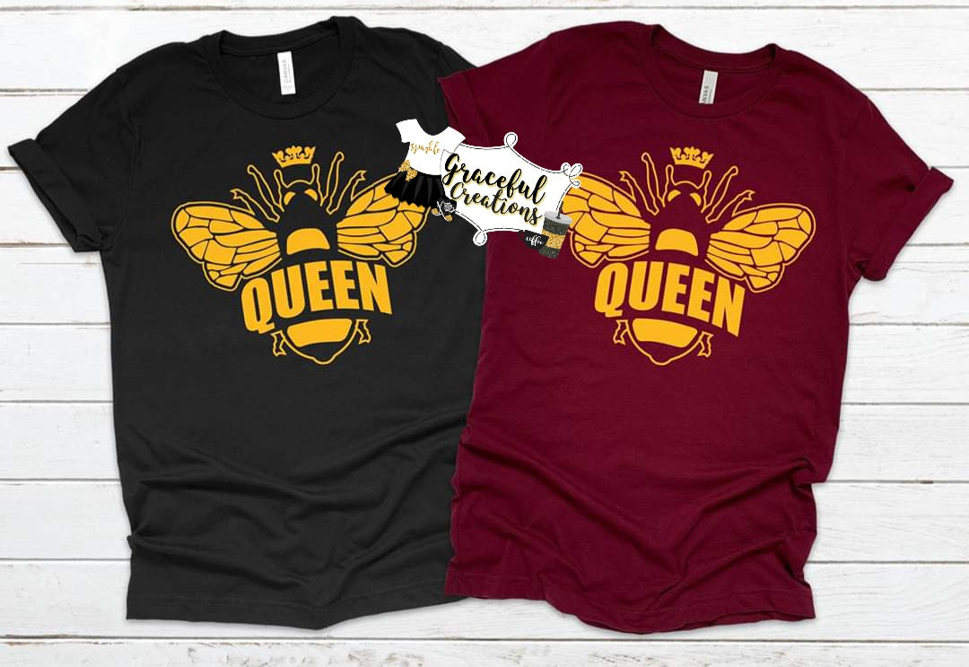 Bee Queen, Custom T-Shirt