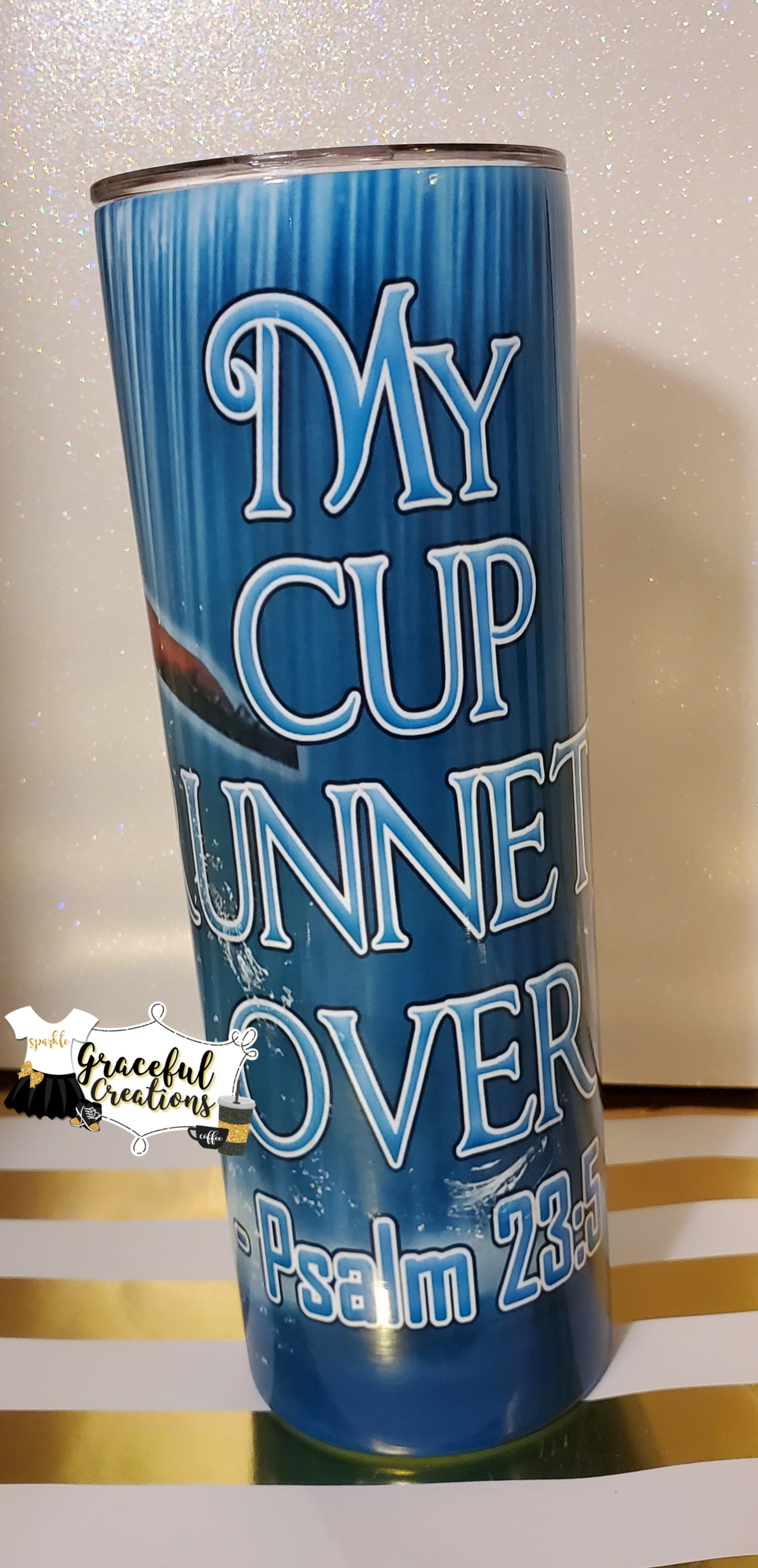 Custom and Personalized 20 Oz. Stainless Steel Tumbler