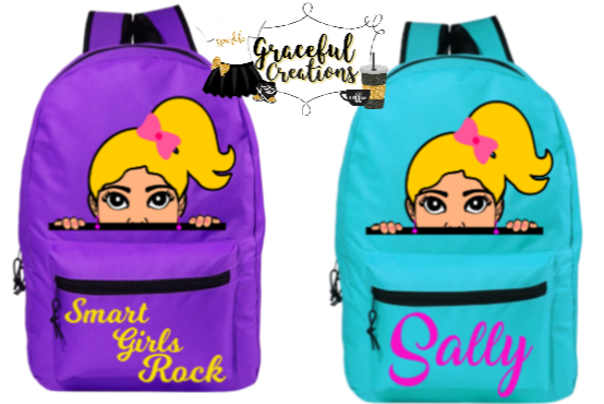 Custom Personalized Bookbag/Backpack