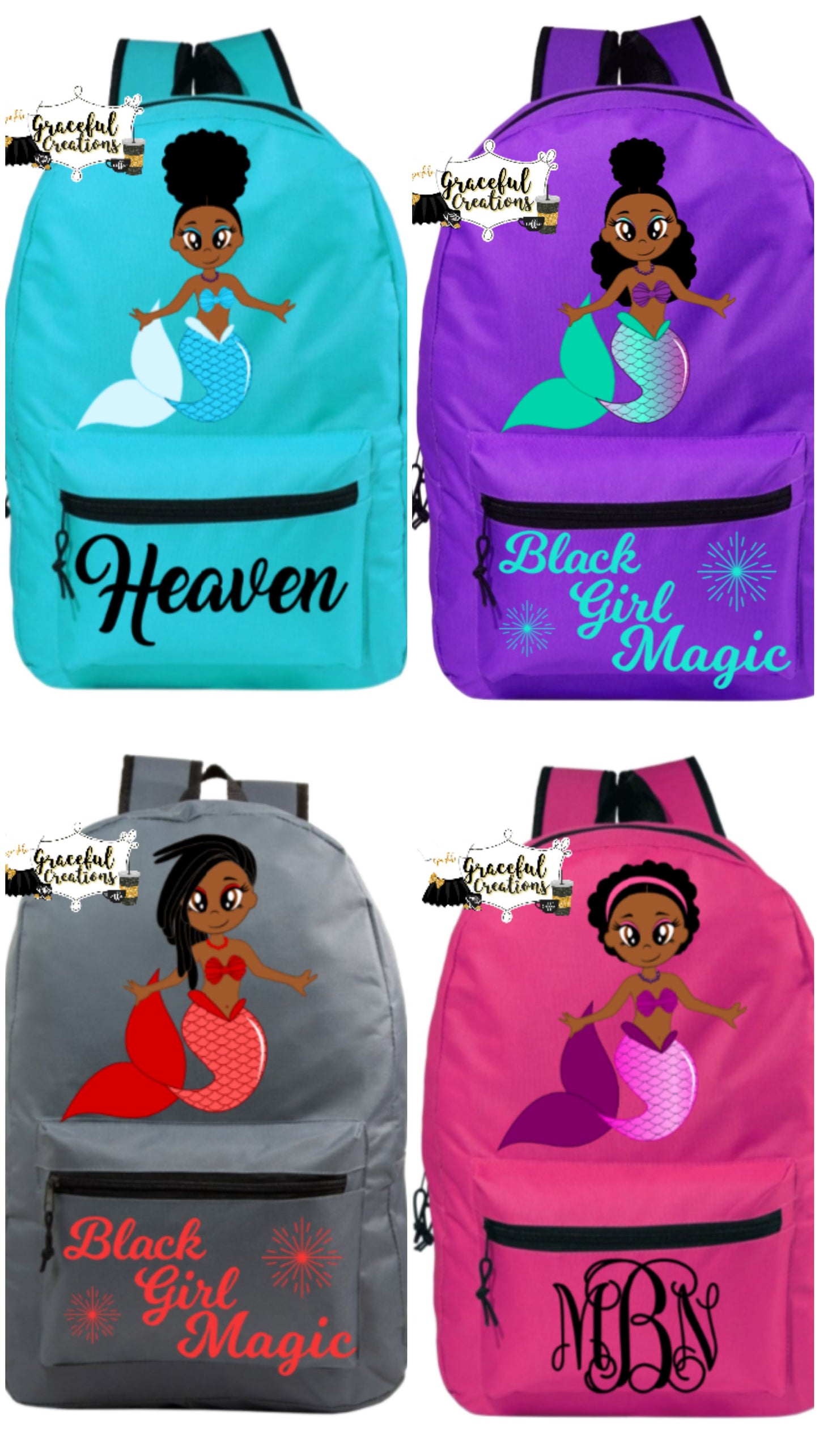 Custom Personalized Bookbag/Backpack