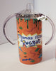 Custom and Personalized 12 Oz. Stainless Steel Sippy Cup