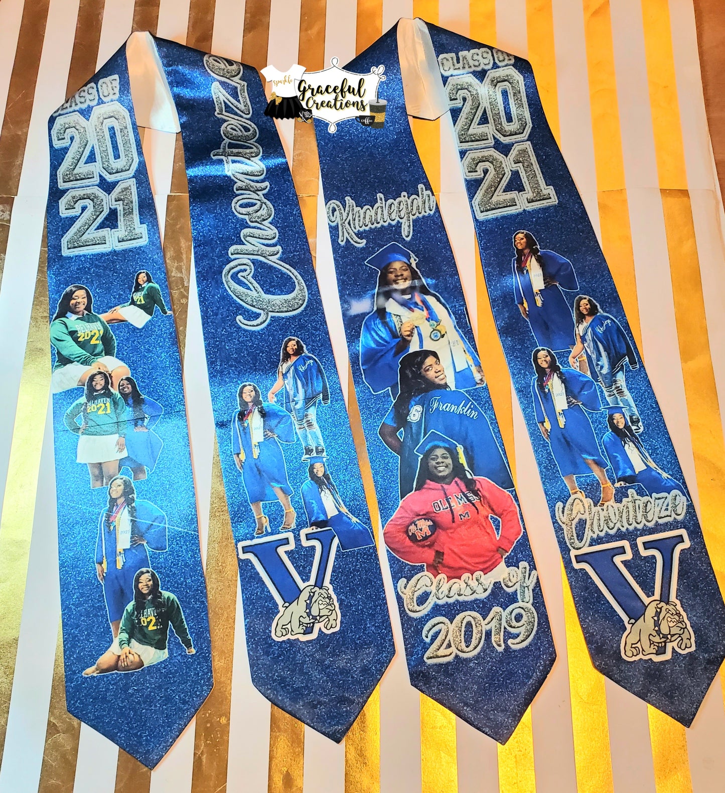 Custom Senior Graduate Stole/Sash