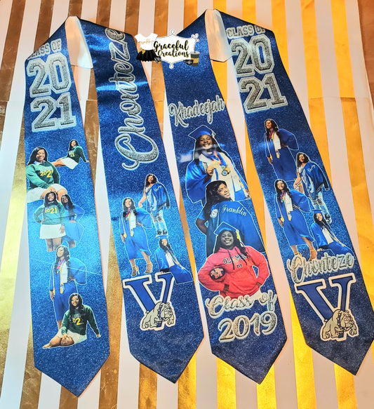 Custom Senior Graduate Stole/Sash