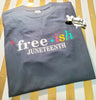 Free•ish Juneteenth Custom T-Shirt