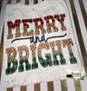 Merry & Bright Confetti Custom T-Shirt