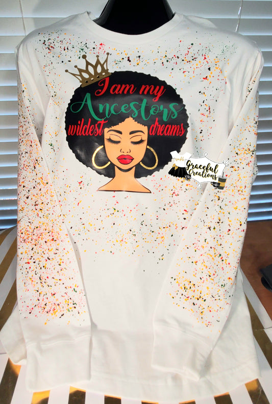 I Am My Ancestors Wildest Dream Youth Tee