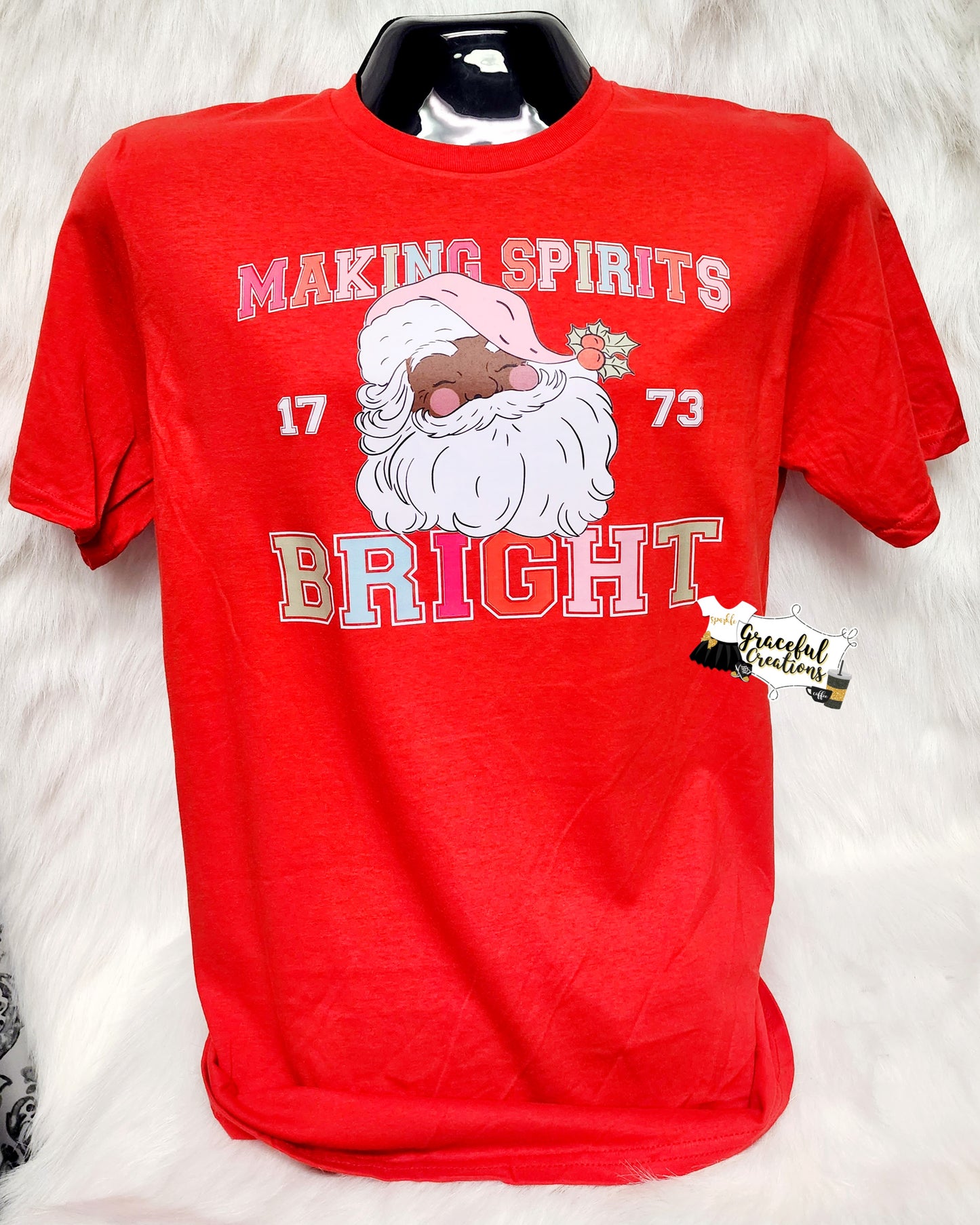 Making Spirits Bright Adult T-Shirt