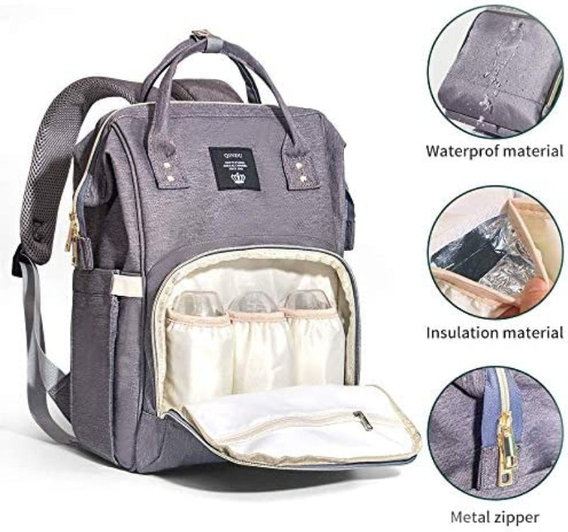 Multi Functional Diaper Bag Backpack