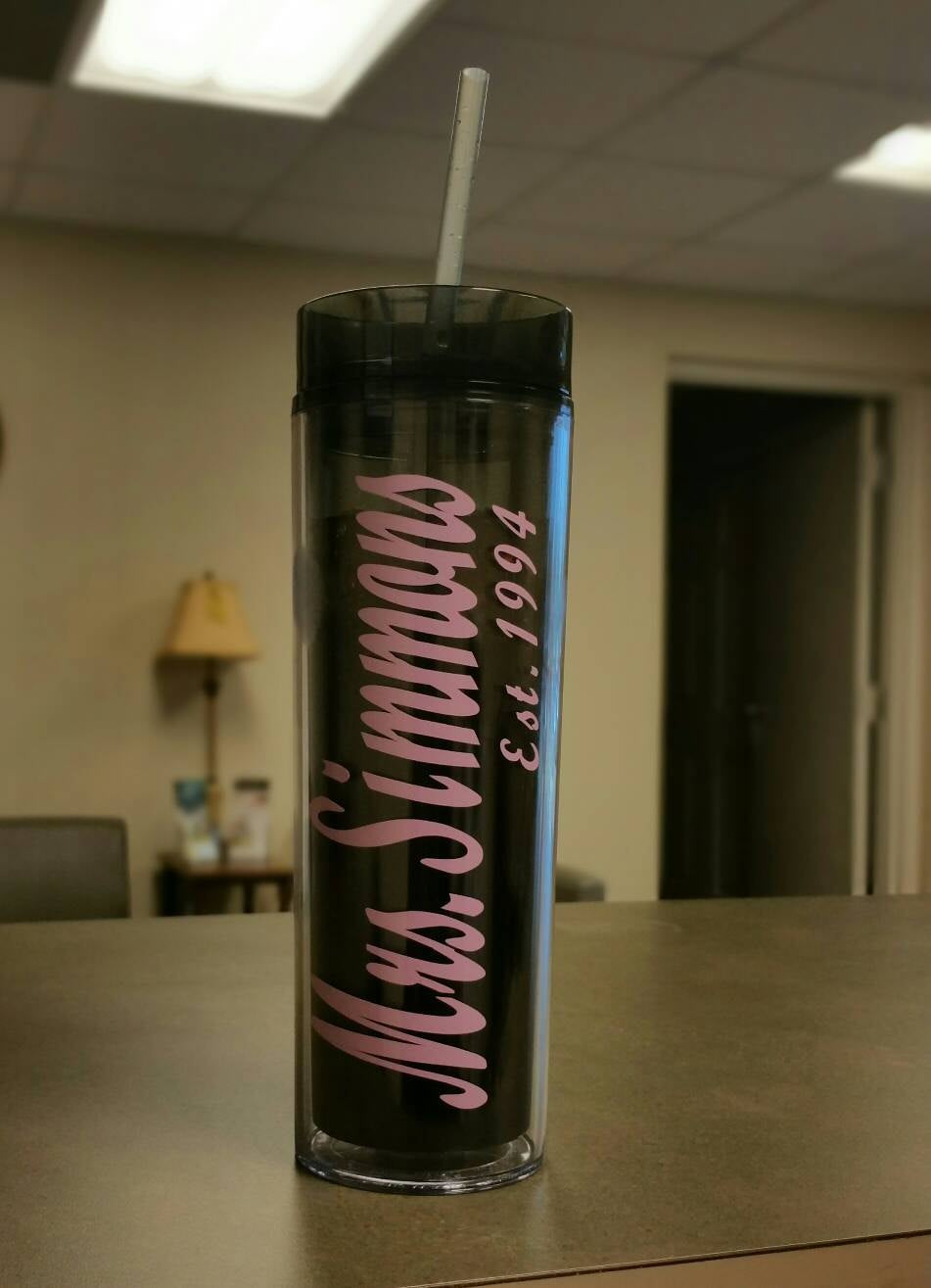 Personalized Skinny Tumbler