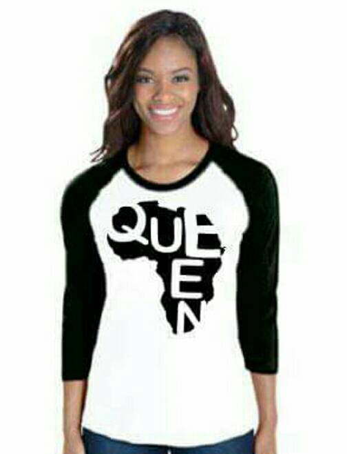 African Queen, African-American, Melanin, Personalized, Custom T-Shirt